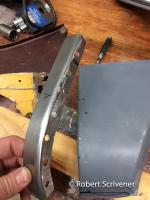 1971 bus battery corner repair