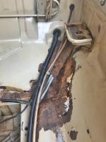 ‘68 Euro front Trunk clean up and rust issues