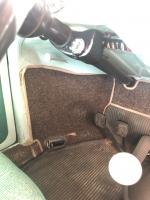 Interior Type 1 1966 Bahamas Blue with amazon green interior