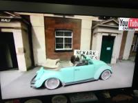 Converted Beetle on Celebrity Antiques Road Trip