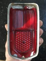 Lowlight tail light ring and lense