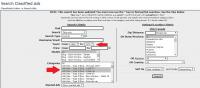 Example Classifieds search