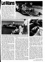 LeMans movie article Motor Trend June 1971