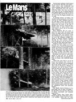 LeMans movie article Motor Trend June 1971