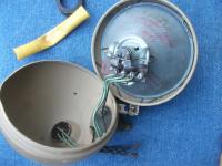 WW2 vintage Kübel-Schwimm (Opel, Ford, Steyr etc) headlight for reference