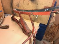 Early Ghia convertible top pieces
