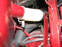 windscreen defog tube
