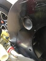 Weber progressive carb choke clearance