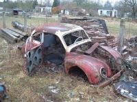 eastgerman car with oldbeetle parts