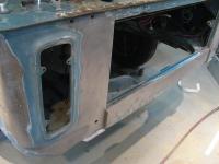 rear access holes and valence repair