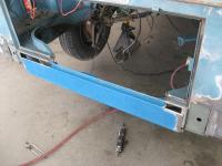 rear access holes and valence repair