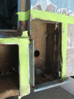 rear access holes and valence repair