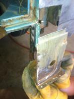 rear access holes and valence repair