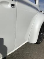 1961 ragtop color sanded and buffed. Volvo 707 white metallic