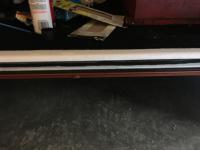 Electric washer pump and slider door sill paint