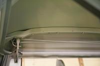 Rearmost headliner attachment
