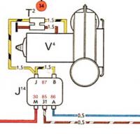 Heat blower schematic