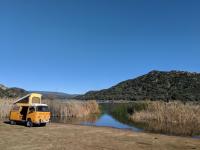 1977 Westfalia on the water front