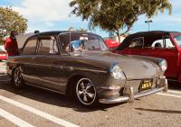 H2O Negative VW Squadron April 2019 Meet In N Out Burger Signal Hill Notchback Row 1963 1964 1966 Cal Look Slammed Narrowed Fuchs Earlies West Side Volkswagen Club
