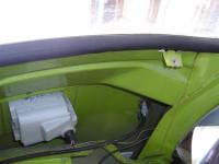 77 Westy inside of windshield