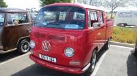Bay-Window Double Cab at the North Bay Air Cooled 2019 Meet at Vacaville VW, CA