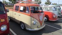 Split-Window Double Cabs at the North Bay Air Cooled 2019 Meet at Vacaville VW, CA
