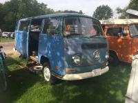 My bus in pieces at Transporterfest 2018