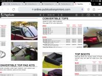 Ghia convertible tops