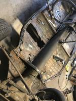 Body is off. Floor pans are next