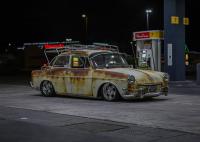 1964 notchback at night