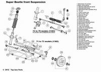 super beetle suspension diagram