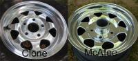 Gurney / McAfee Aluminum Wheels
