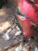 Ghia rear seat support