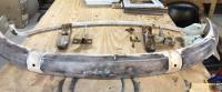 Split bus front bumper