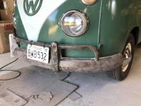 Split bus front bumper