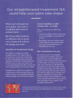 Scottish Friendly Asset Managers leaflet featuring split-screen VW Type 2