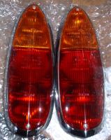 NOS Hella amber top flat tail lights