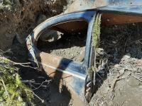 1960-1964 Beetle rusting & rotting into the ground