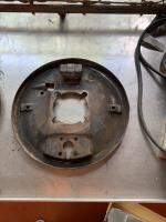 1954 Barndoor brake backing plates