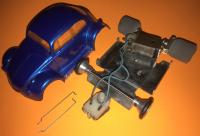 Vintage Parma Super Womp VW Bug 1/32 Slot Car