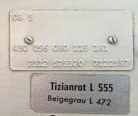 M-code plate on my European Delivery SO-42 Westfalia