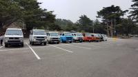 Random Pictures from "CoVan2020" in California; buses driving from SF to Monterey