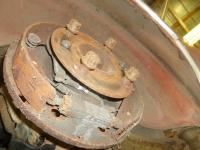 VW412 Rear brakes