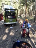 1977 Sage green westfalia campmobile project