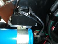 Remote mounted condenser