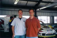 Me & a buddy at Infineon Raceway
