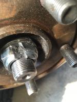 Syncro front axle nut 1