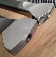 Empi polished Axles, Weddle Fulcrum plates