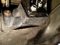 1960 transmission mount turned to solid mount