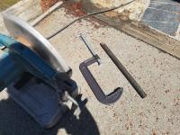 Homemade valve spring compressor